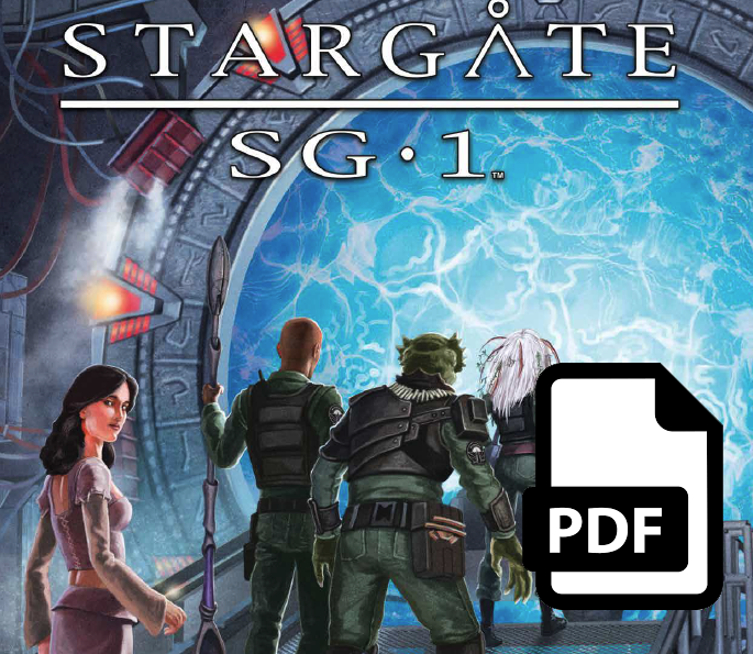 Stargate SG-1 Roleplaying Game - Core Rulebook (Digital PDF Only)